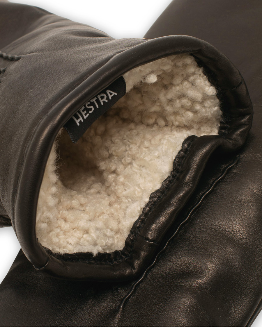 Uomini | Hestra Wilson Mitten Glove Black | Hestra | Wilson Mitten Glove Black