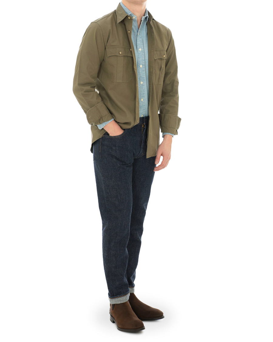 Uomini | Camicie | Tommy Hilfiger | Military Twill Shirt Dusty Olive