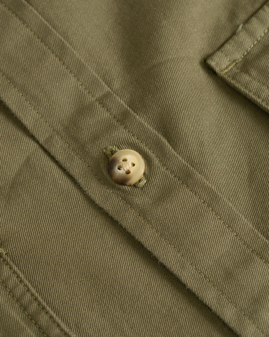 Uomini | Camicie | Tommy Hilfiger | Military Twill Shirt Dusty Olive