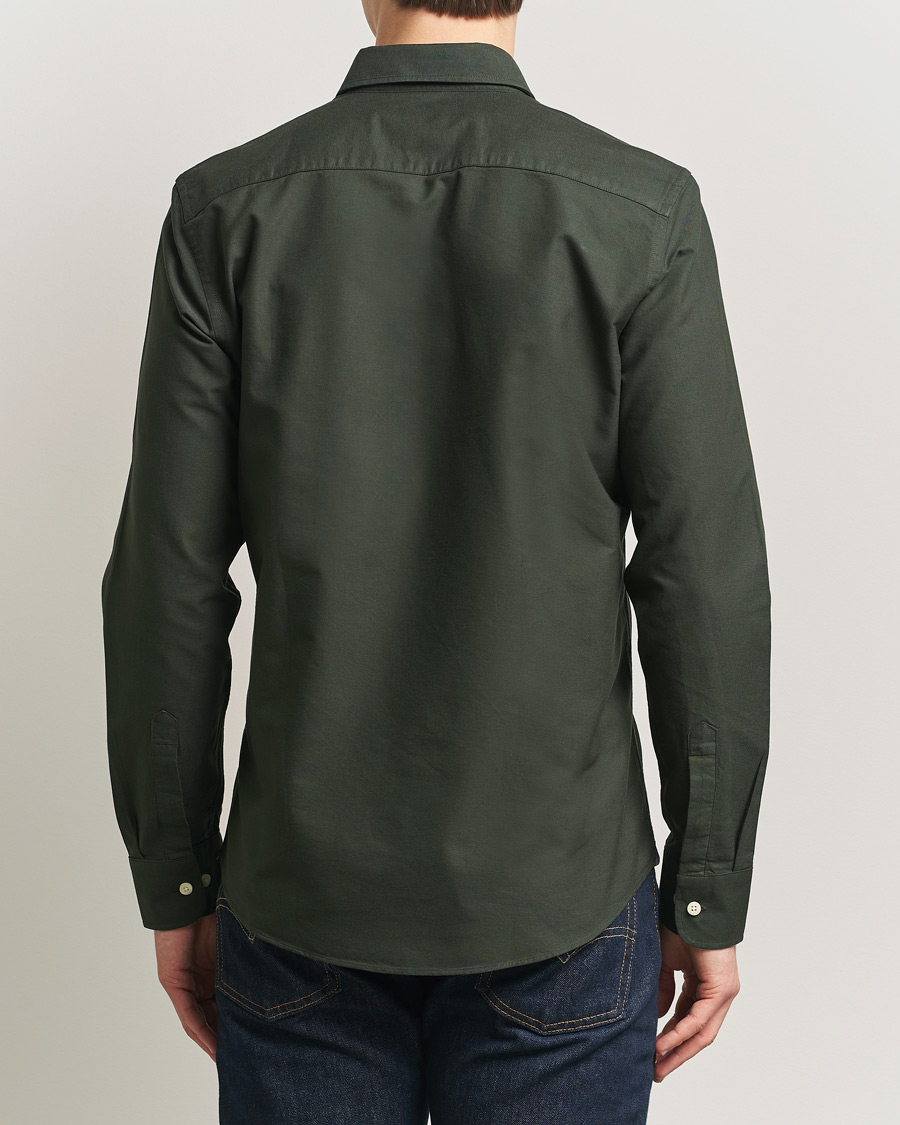 Uomini | Camicie | Morris | Douglas Oxford Shirt Olive
