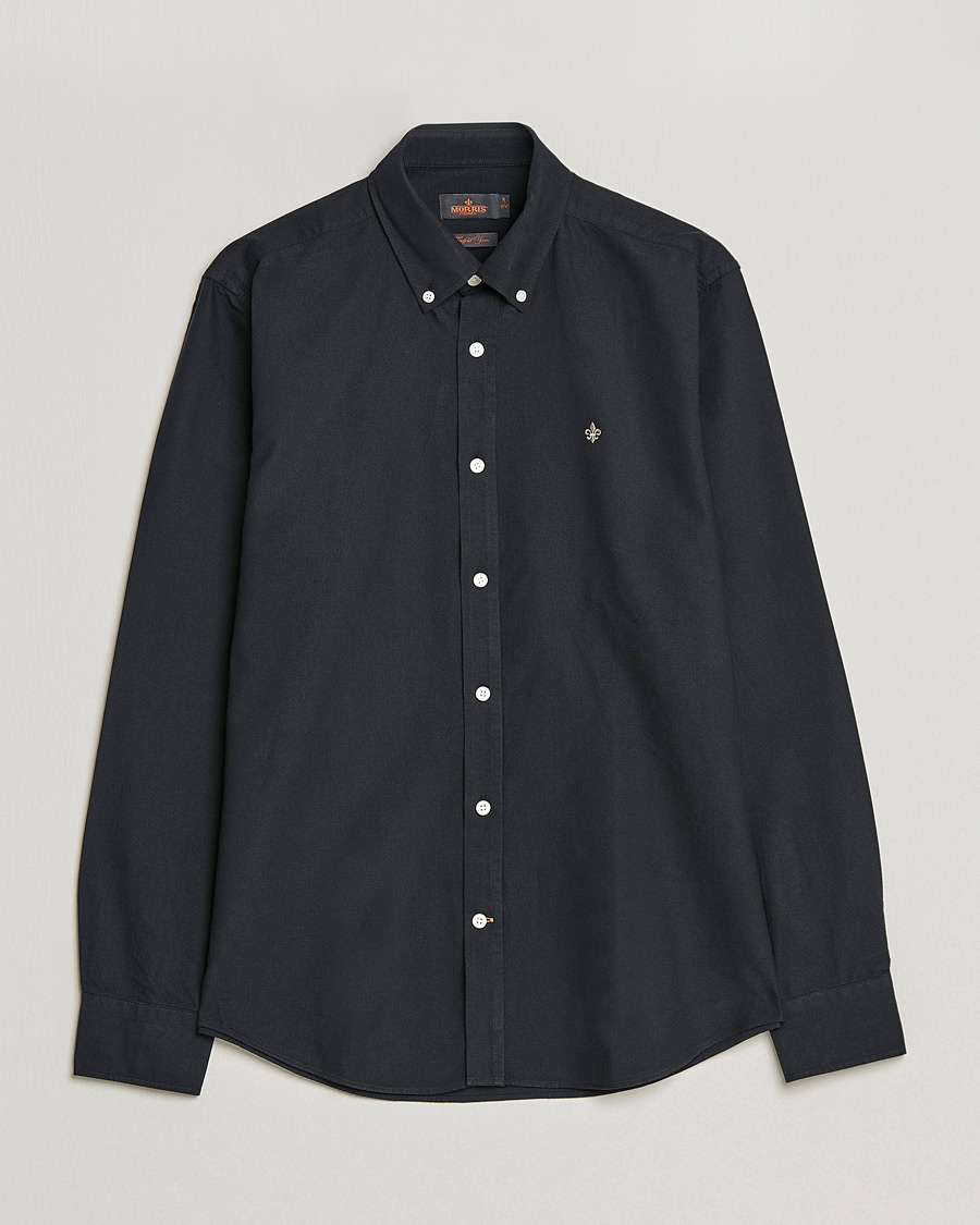 Uomini | Camicie | Morris | Douglas Oxford Shirt Black
