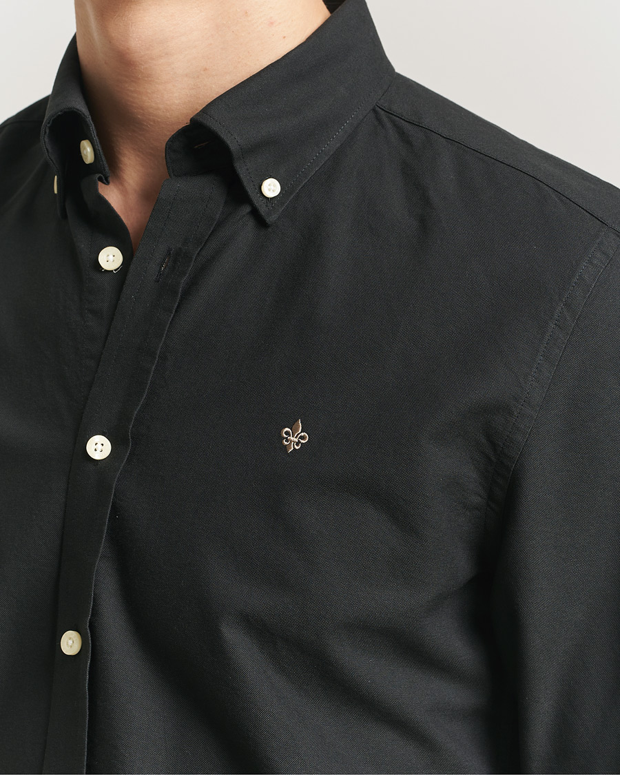 Uomini | Camicie | Morris | Douglas Oxford Shirt Black