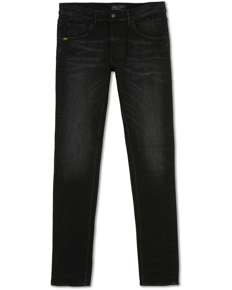 Uomini | Jeans | Tiger of Sweden Jeans | Slim Gray Stretch Jeans Washed Black