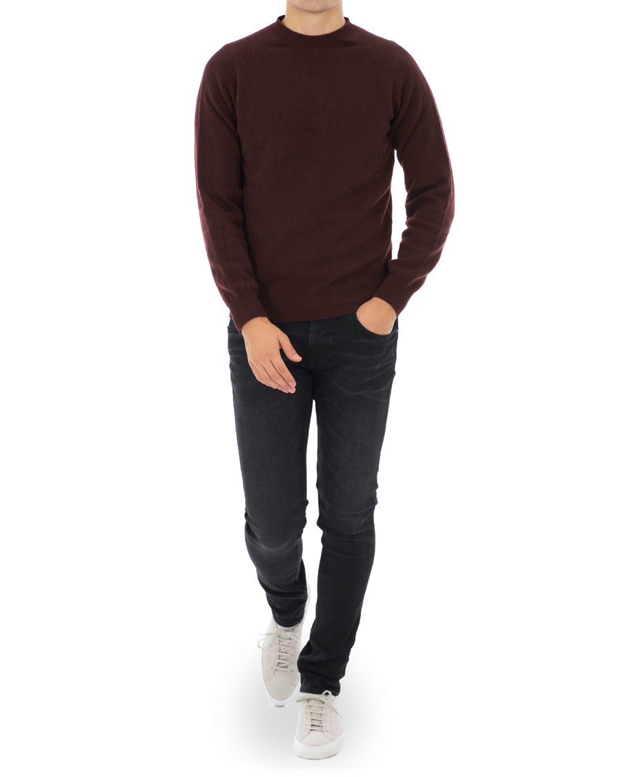 Uomini | Jeans | Tiger of Sweden Jeans | Slim Gray Stretch Jeans Washed Black