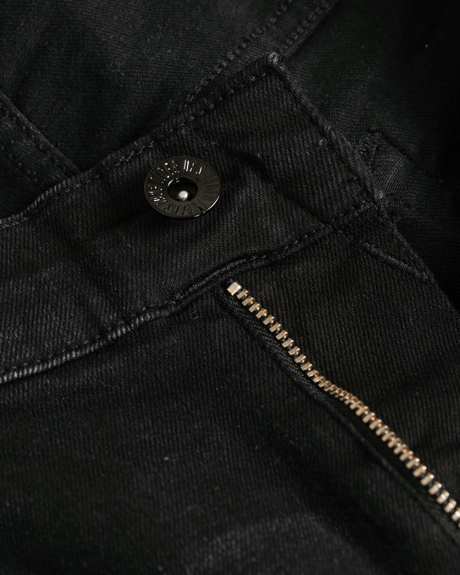 Uomini | Jeans | Tiger of Sweden Jeans | Slim Gray Stretch Jeans Washed Black