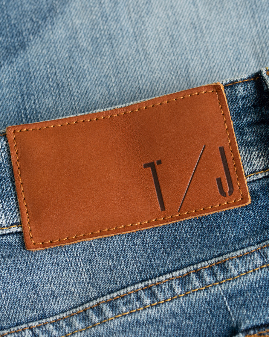 Uomini | Jeans | Tiger of Sweden Jeans | Straight Lone Stretch Jeans Mid Blue
