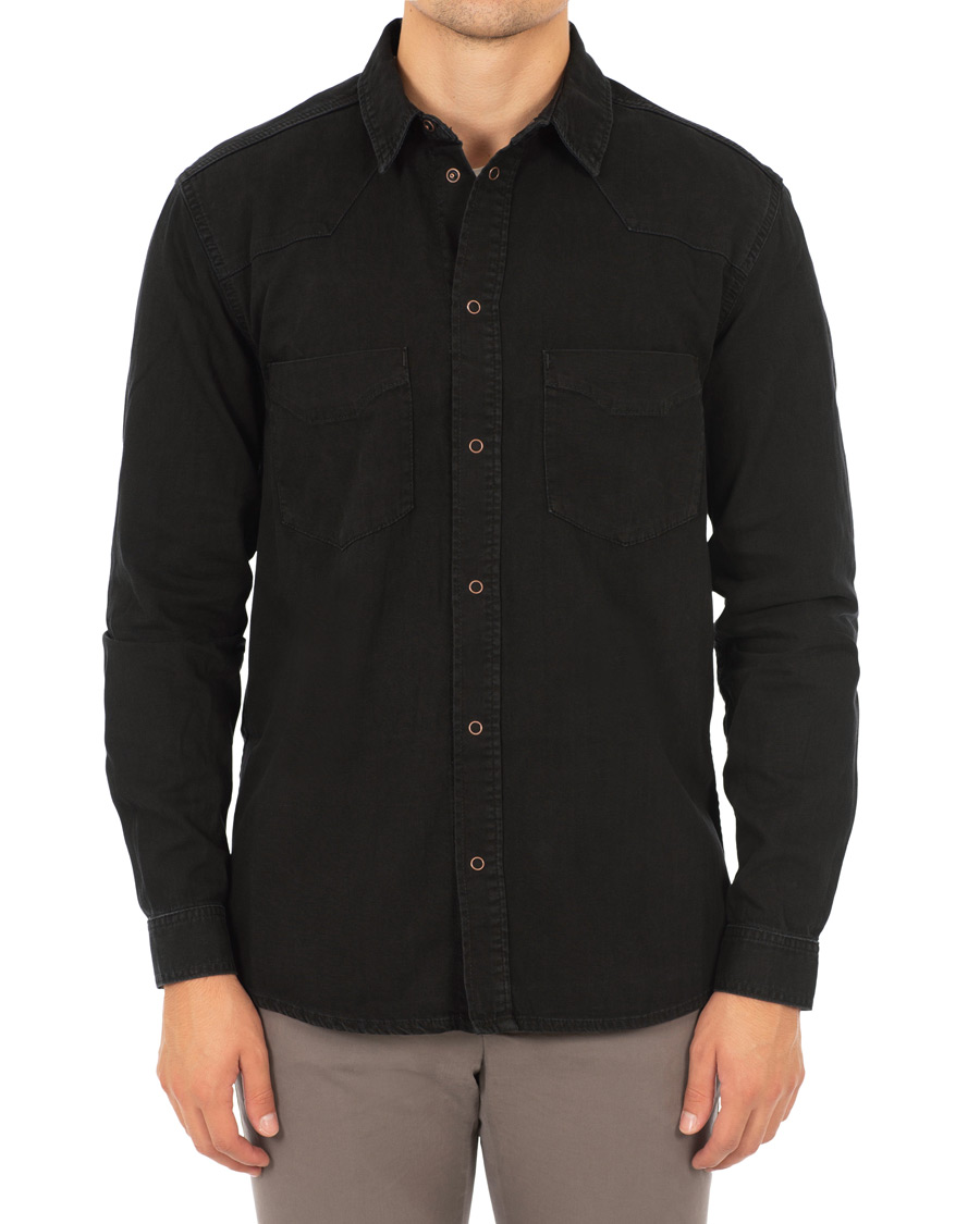 Uomini | Camicie | Tiger of Sweden Jeans | Pure I Jeans Shirt Black