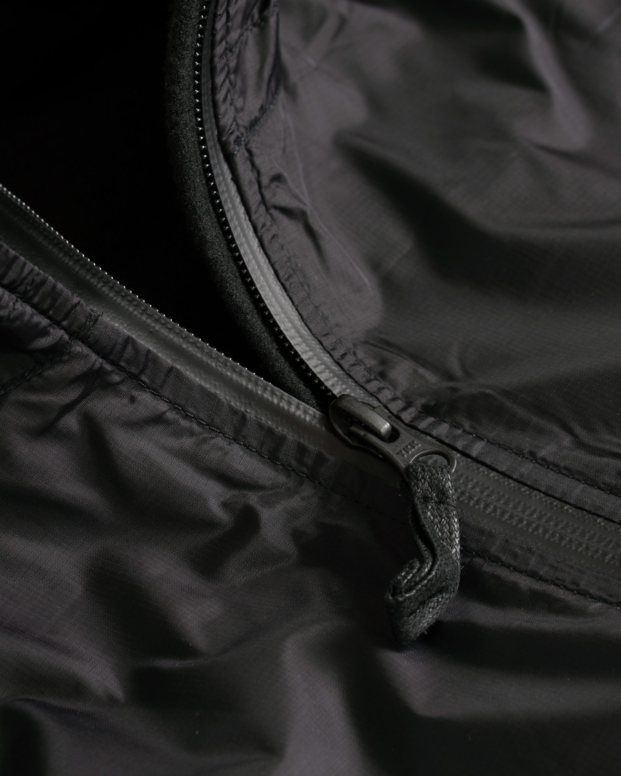 Uomini | Giacche | Fred Perry | Half Zip Hooded Jacket Black