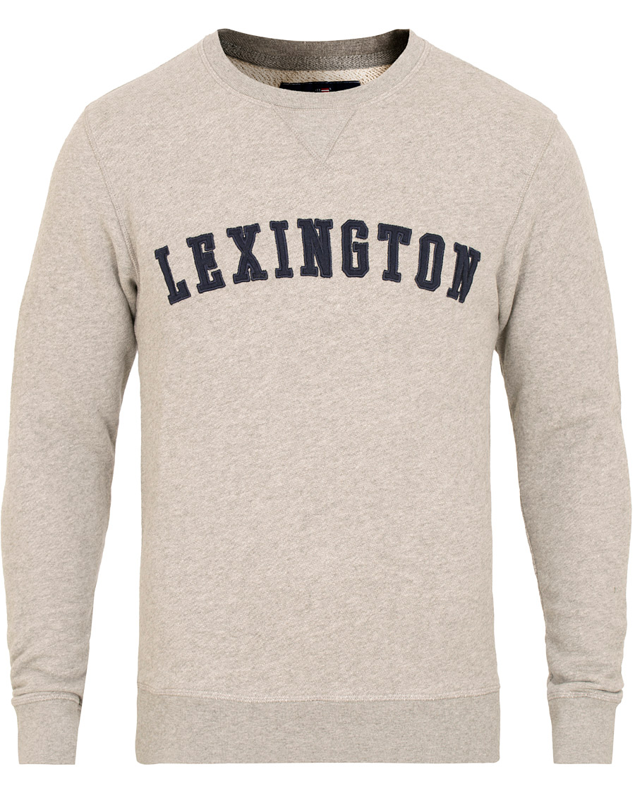 Uomini | Maglieria | Lexington | Lucas Sweatshirt Heather Grey Melange