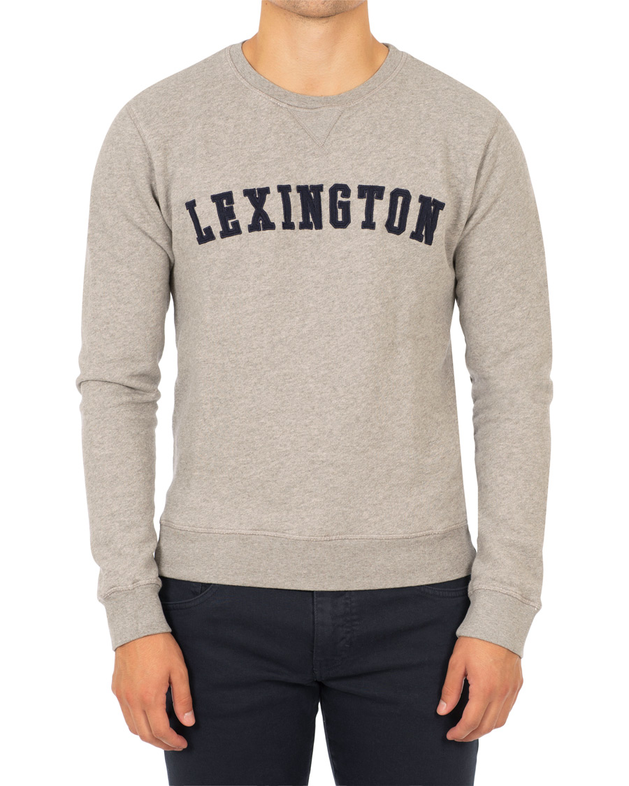 Uomini | Maglieria | Lexington | Lucas Sweatshirt Heather Grey Melange