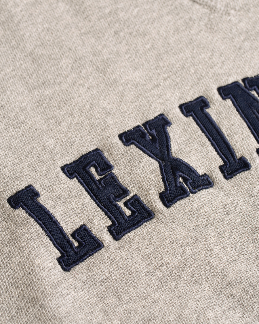 Uomini | Maglieria | Lexington | Lucas Sweatshirt Heather Grey Melange