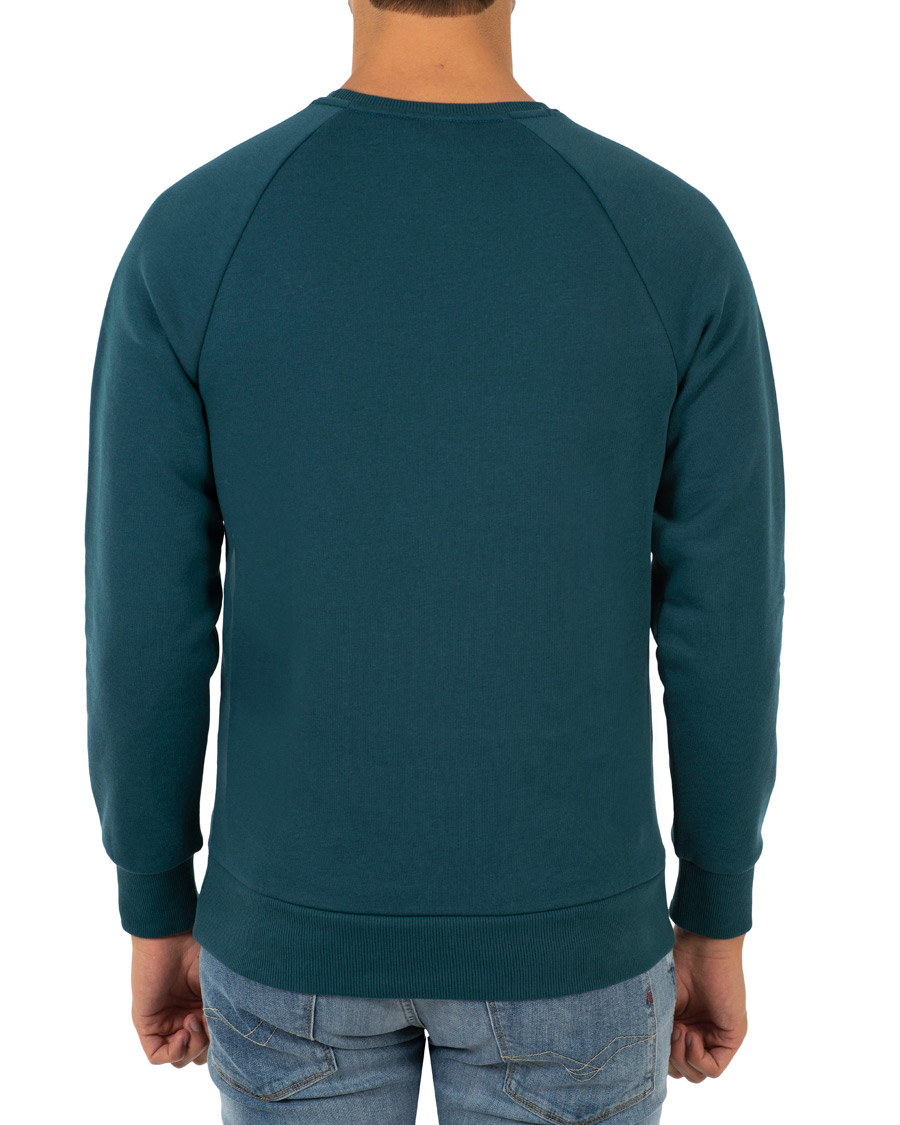 Uomini | Maglieria | Peak Performance | Logo Crew Neck Sweatshirt Teal Extreme