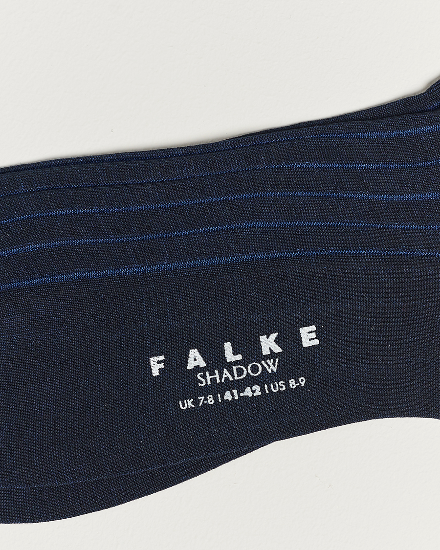 Uomini | Biancheria intima | Falke | Shadow Stripe Sock Navy