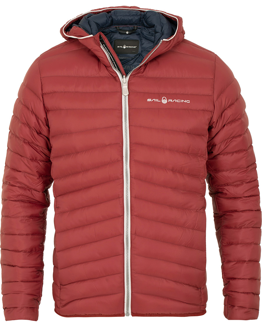 Uomini | Giacche | Sail Racing | Link Down Hooded Jacket Burgundy Red