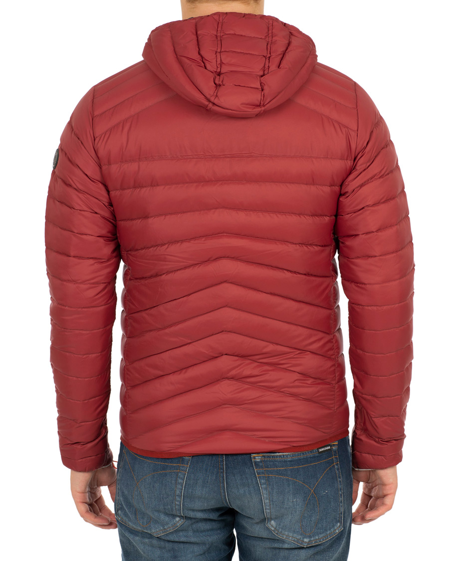 Uomini | Giacche | Sail Racing | Link Down Hooded Jacket Burgundy Red