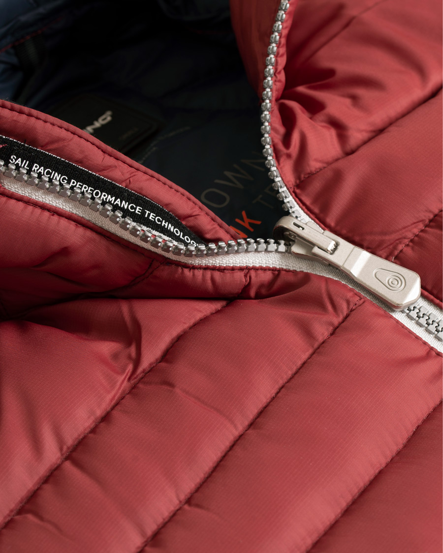Uomini | Giacche | Sail Racing | Link Down Hooded Jacket Burgundy Red