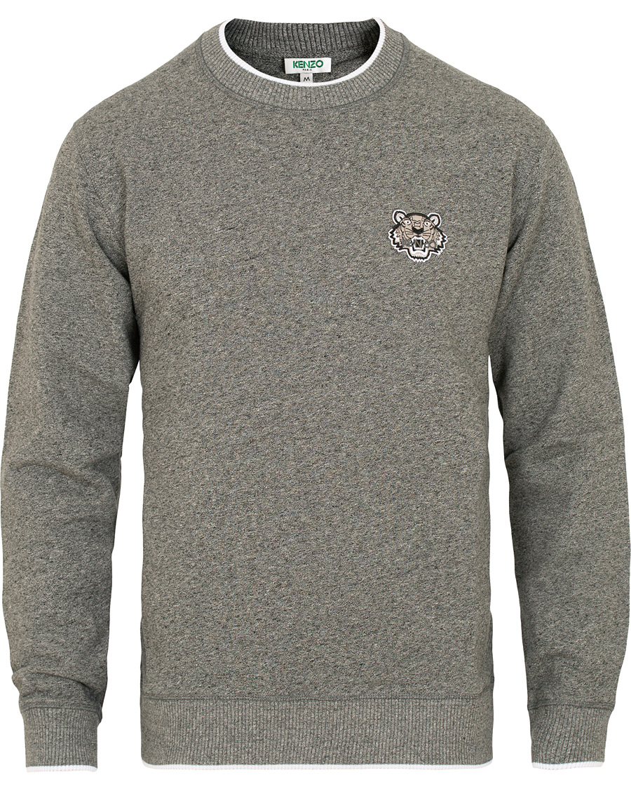 Uomini | Maglieria | KENZO | Tiger Crest Sweat Grey