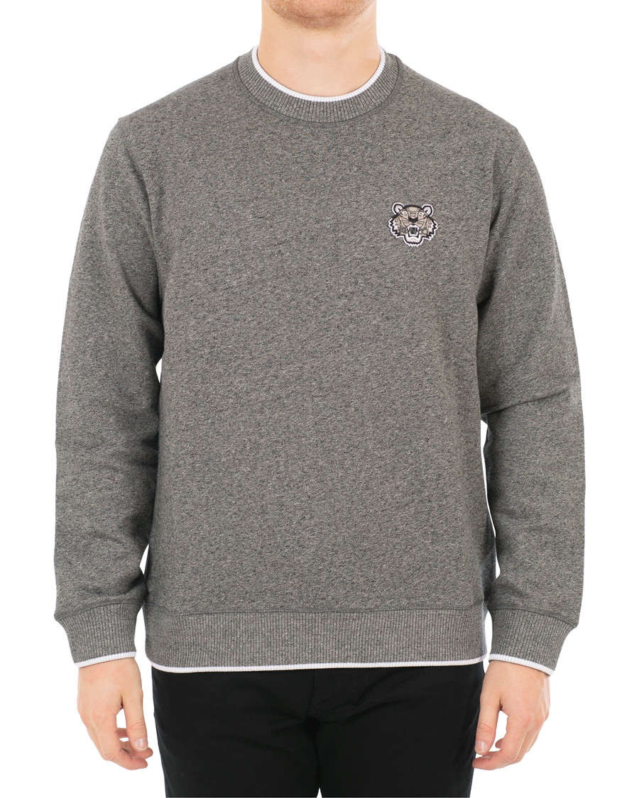 Uomini | Maglieria | KENZO | Tiger Crest Sweat Grey