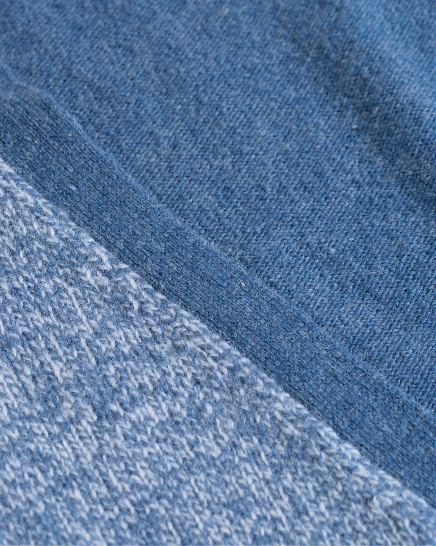 Uomini | Maglieria | Stenströms | Lambswool Vest Blue