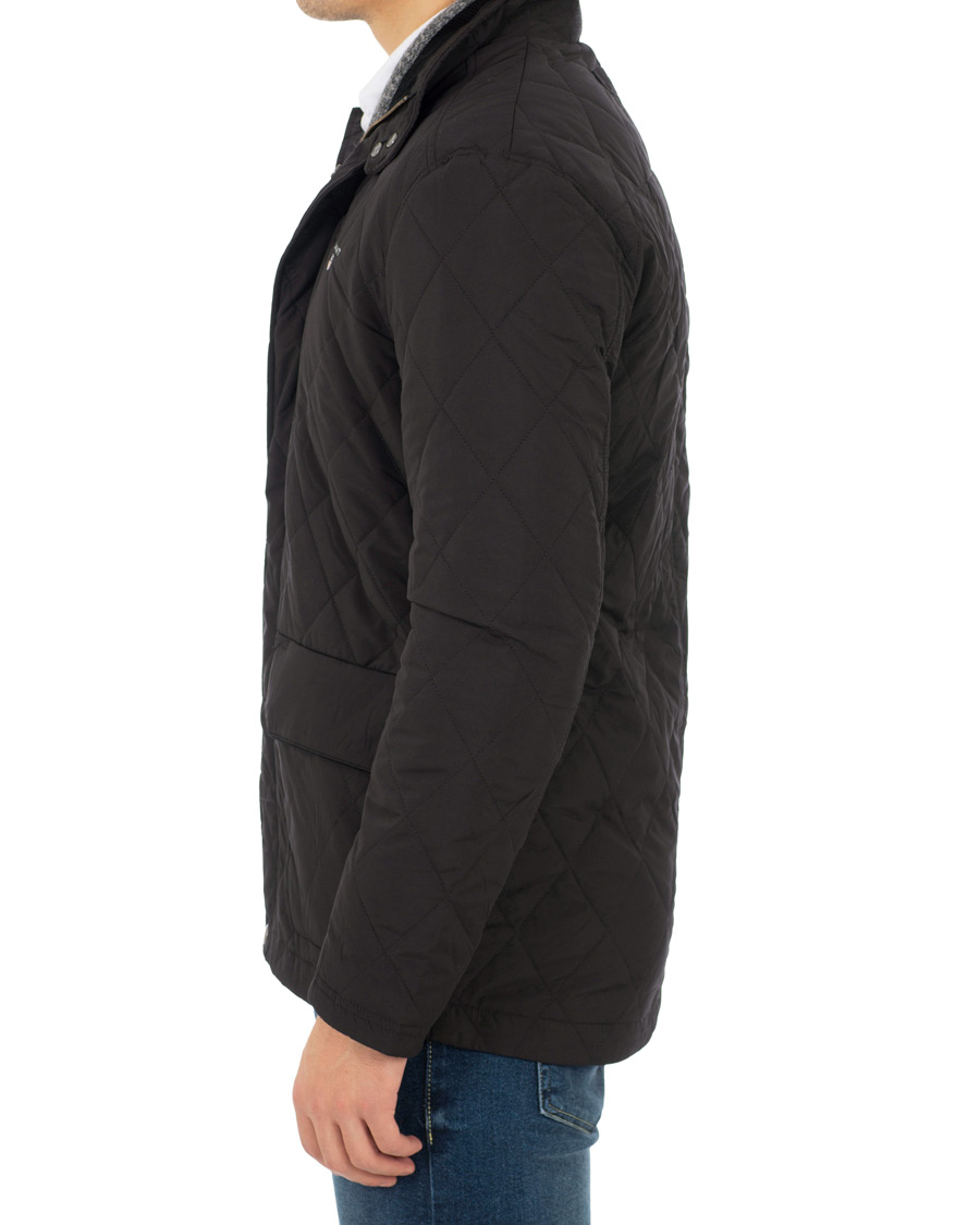 Uomini | Giacche | GANT | The Quilted City Jacket Black