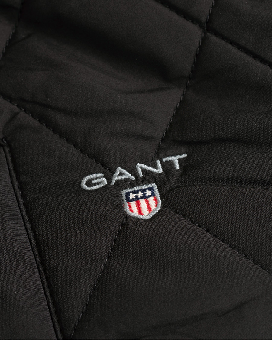 Uomini | Giacche | GANT | The Quilted City Jacket Black