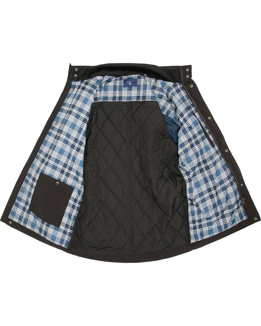 Uomini | Giacche | GANT | The Quilted City Jacket Black