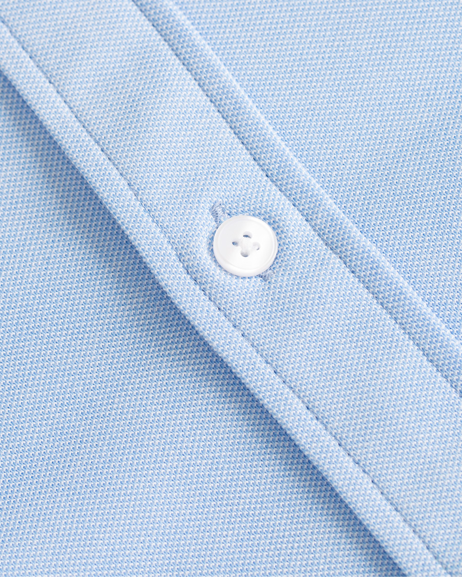 Uomini | Camicie | GANT | Slim Fit Tech Prep Pique Shirt Capri Blue