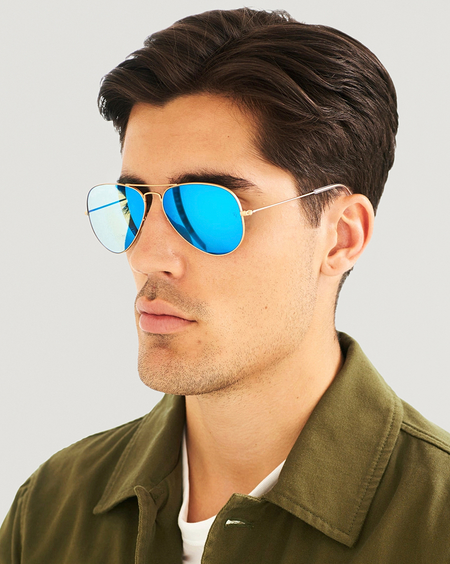 Uomini | Ray-Ban 0RB3025 Sunglasses Mirror Blue | Ray-Ban | 0RB3025 Sunglasses Mirror Blue