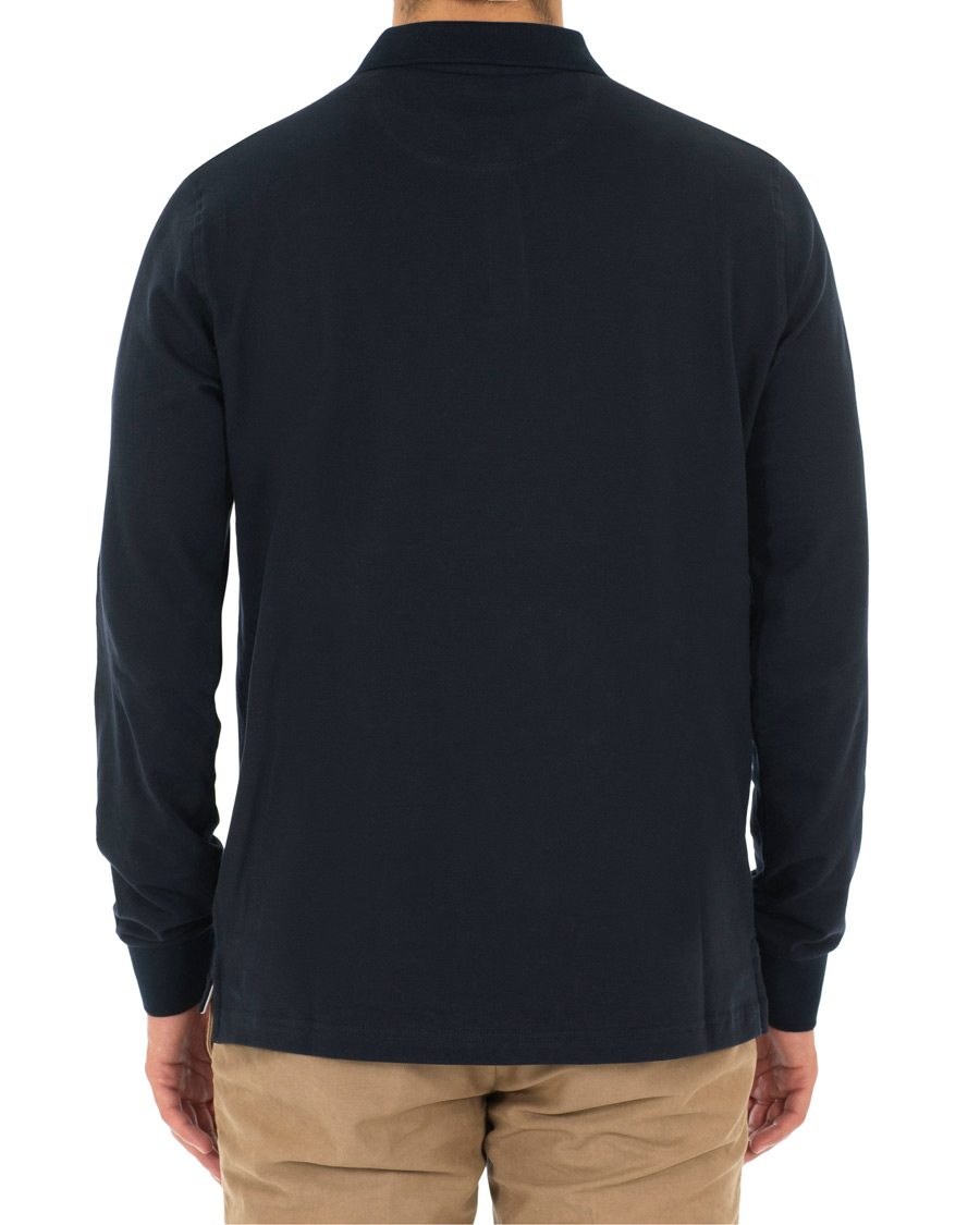 Uomini | Maglieria | Henri-Lloyd | Henri Lloyd Musburry Regular Long Sleeve Polo Navy