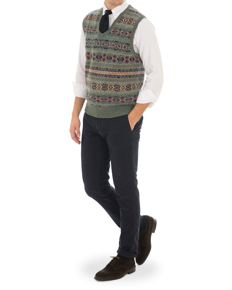 Uomini | Maglieria | Polo Ralph Lauren | Wool Fairisle Crew Vest Lovette/Multi