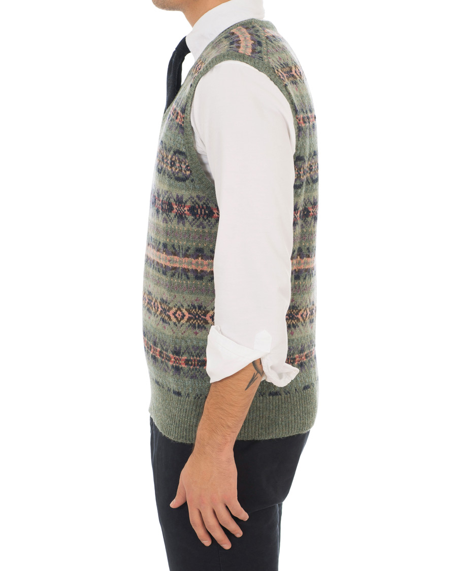 Uomini | Maglieria | Polo Ralph Lauren | Wool Fairisle Crew Vest Lovette/Multi