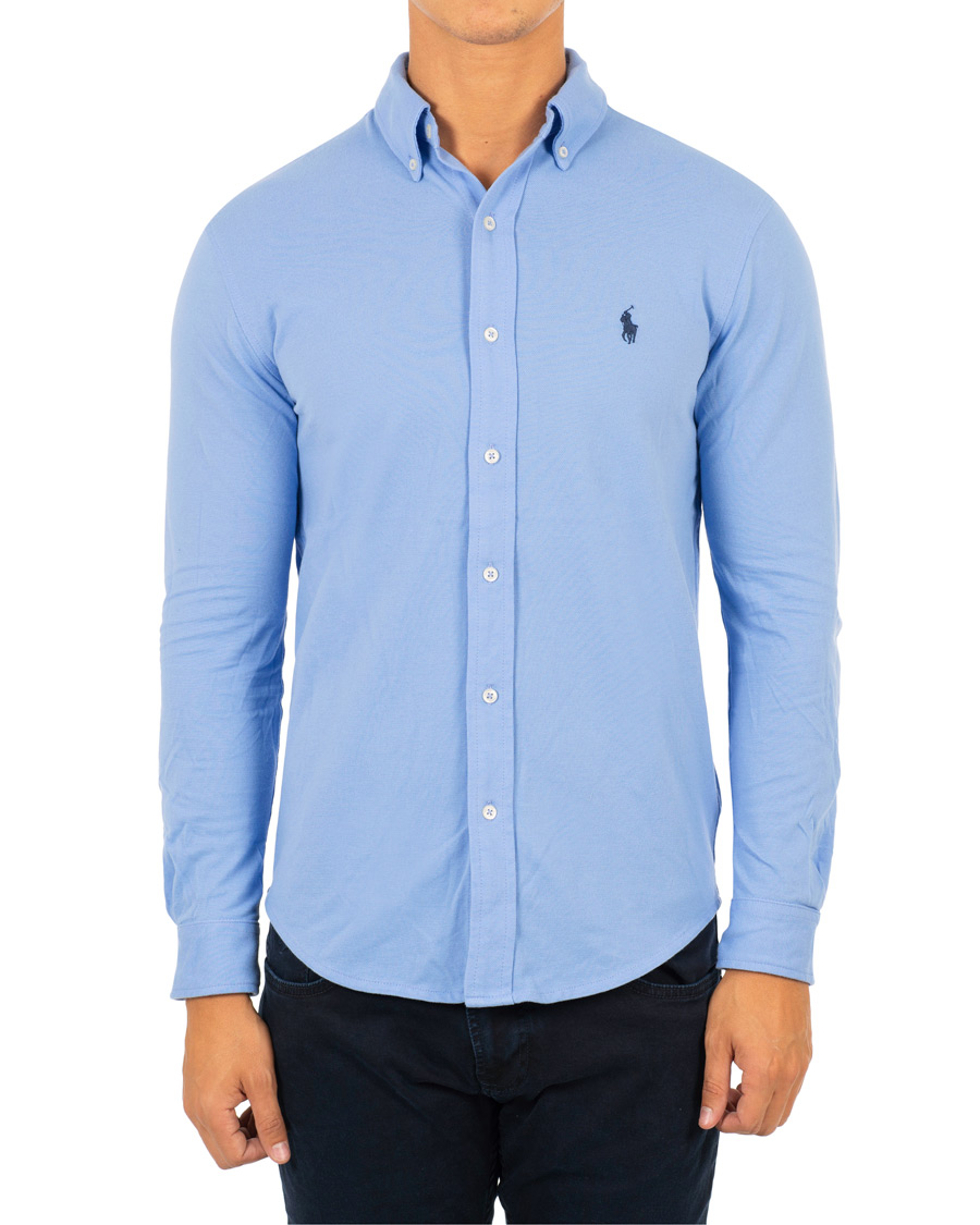 Uomini | Camicie | Polo Ralph Lauren | Slim Fit Featherweight Shirt Cabana Blue