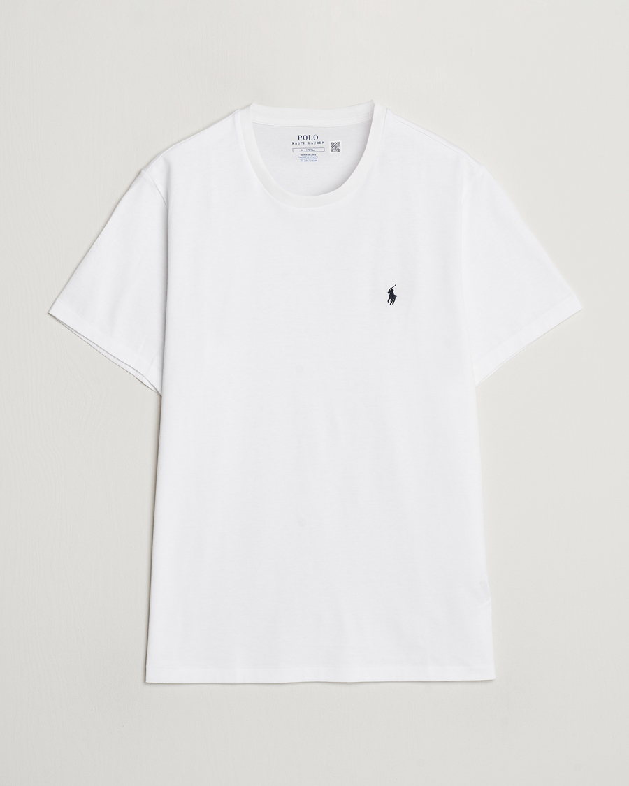 Uomini | T-shirt | Polo Ralph Lauren | Liquid Cotton Crew Neck T-Shirt White
