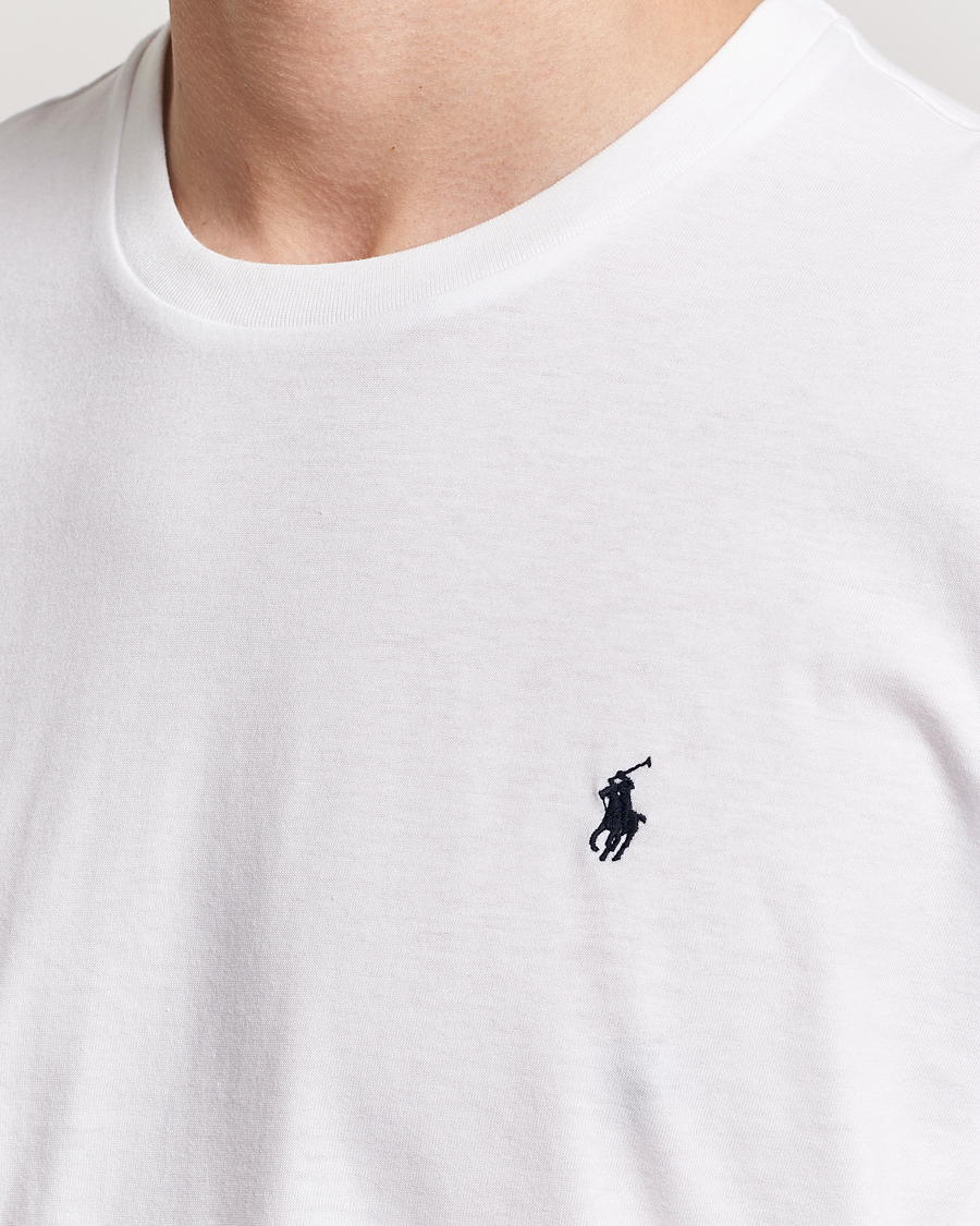 Uomini | T-shirt | Polo Ralph Lauren | Liquid Cotton Crew Neck T-Shirt White