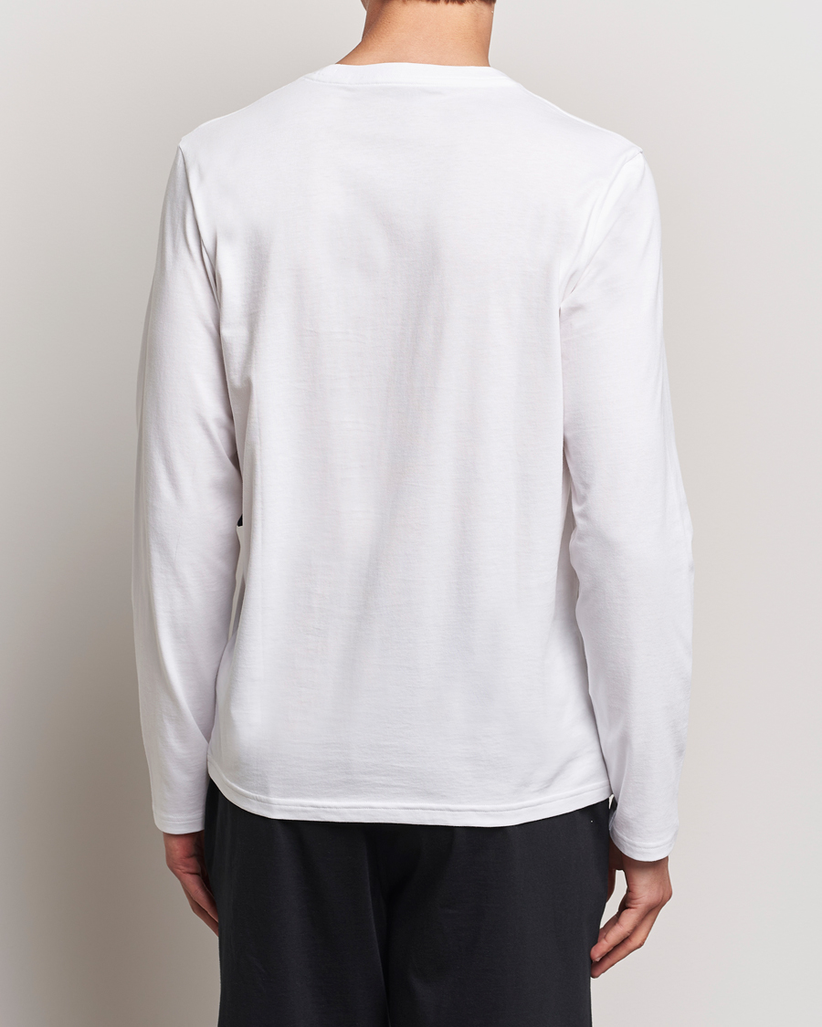 Uomini | T-shirt | Polo Ralph Lauren | Liquid Cotton Long Sleeve Crew Neck Tee White