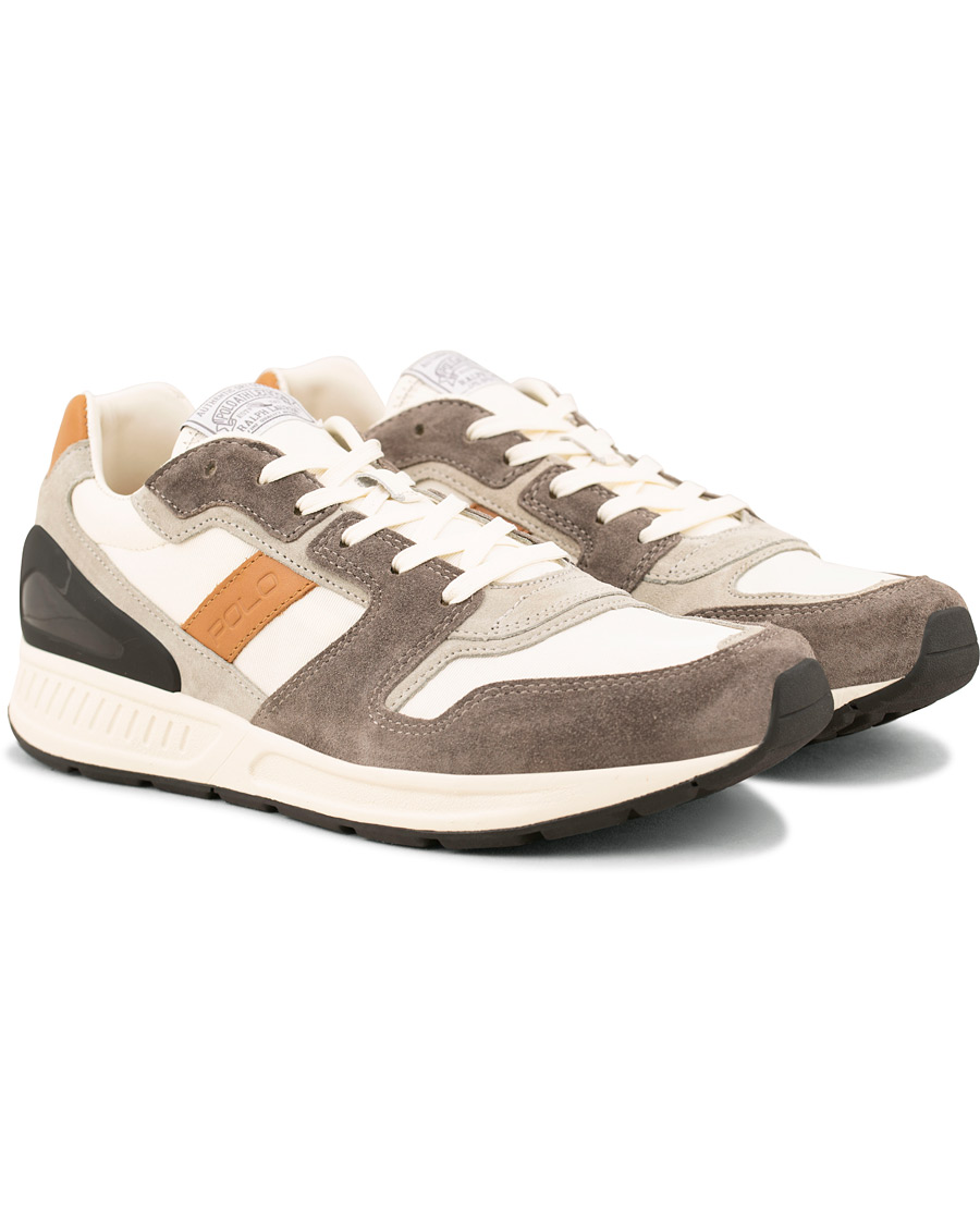 Uomini | Polo Ralph Lauren Train 100 Running Sneaker White/Grey | Polo Ralph Lauren | Train 100 Running Sneaker White/Grey