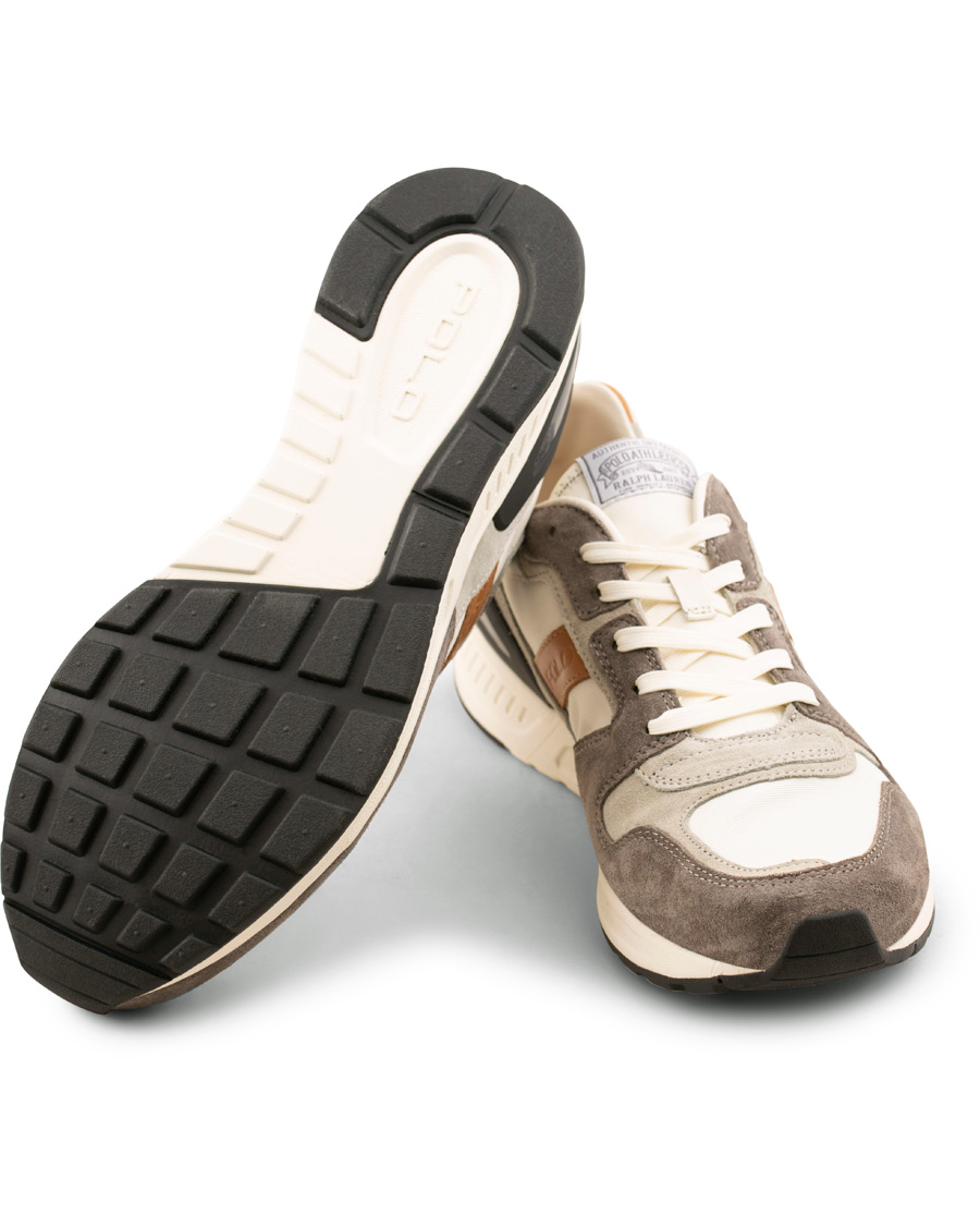 Uomini | Polo Ralph Lauren Train 100 Running Sneaker White/Grey | Polo Ralph Lauren | Train 100 Running Sneaker White/Grey