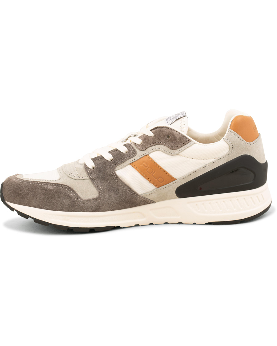 Uomini | Polo Ralph Lauren Train 100 Running Sneaker White/Grey | Polo Ralph Lauren | Train 100 Running Sneaker White/Grey