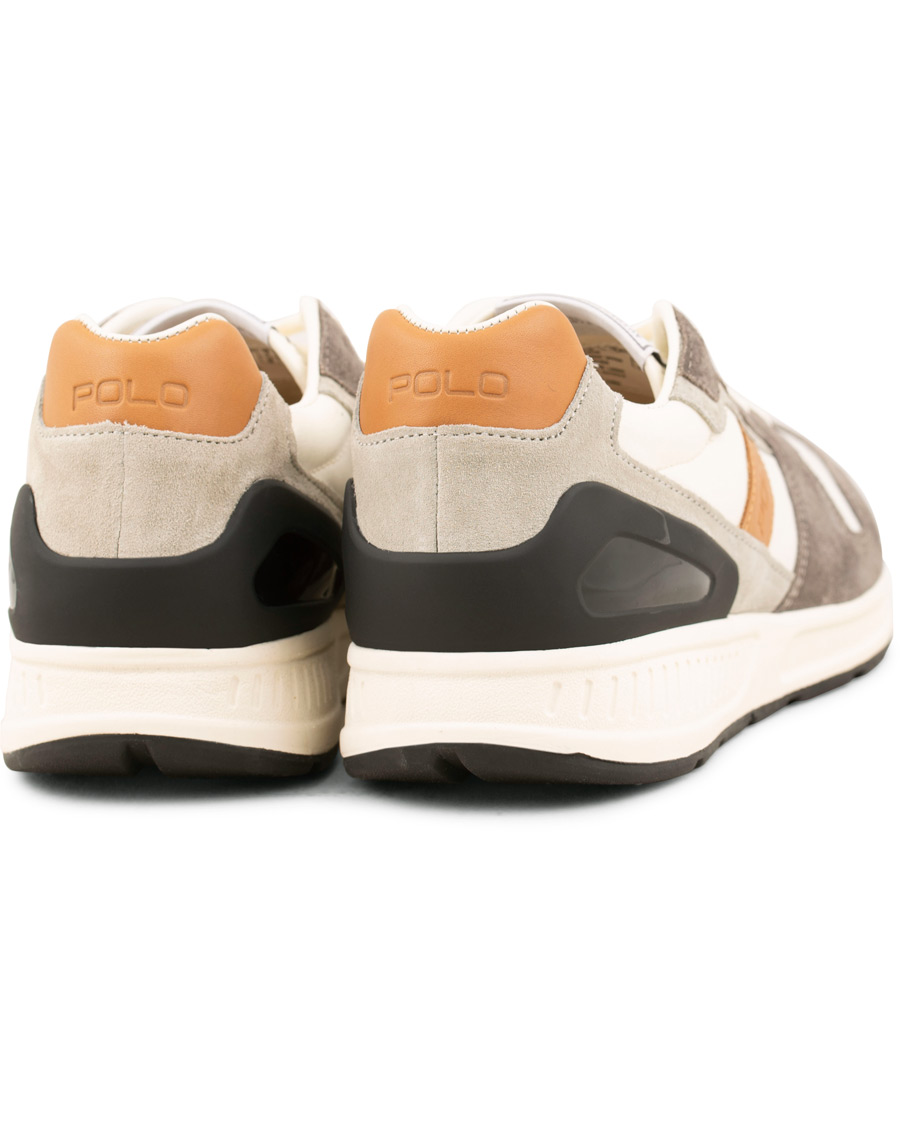 Uomini | Polo Ralph Lauren Train 100 Running Sneaker White/Grey | Polo Ralph Lauren | Train 100 Running Sneaker White/Grey