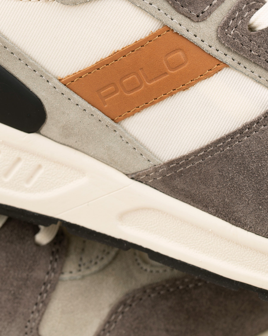 Uomini | Polo Ralph Lauren Train 100 Running Sneaker White/Grey | Polo Ralph Lauren | Train 100 Running Sneaker White/Grey