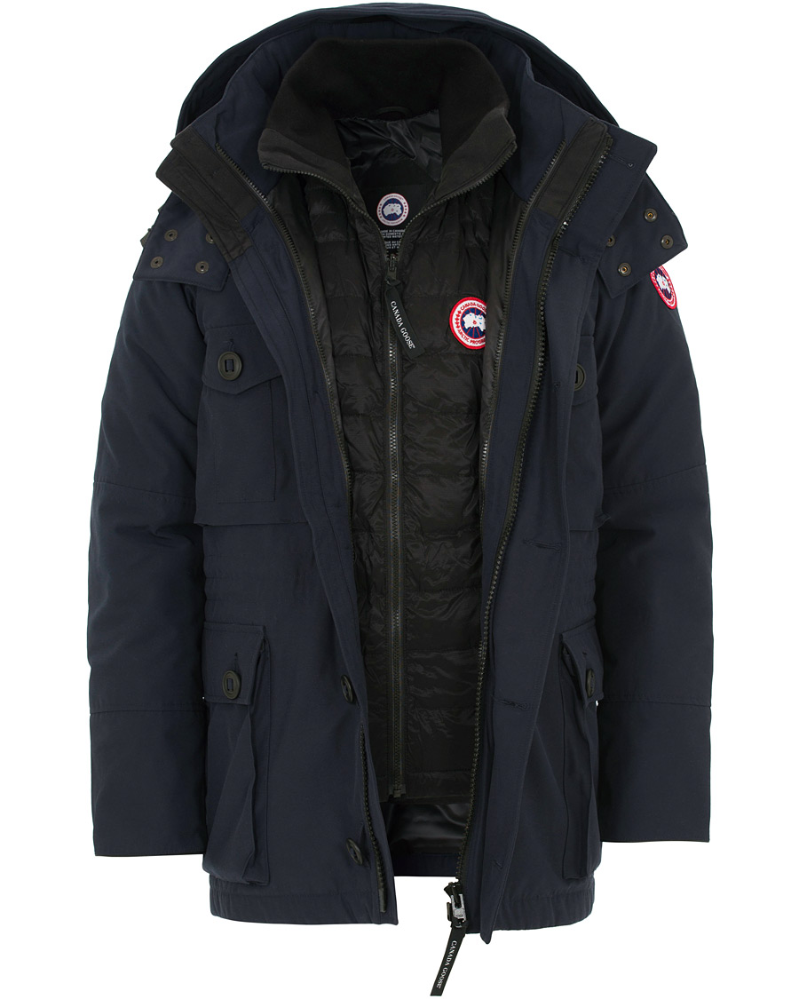 Uomini | Giacche | Canada Goose | Drummond 3 in 1 Parka Admiral Blue