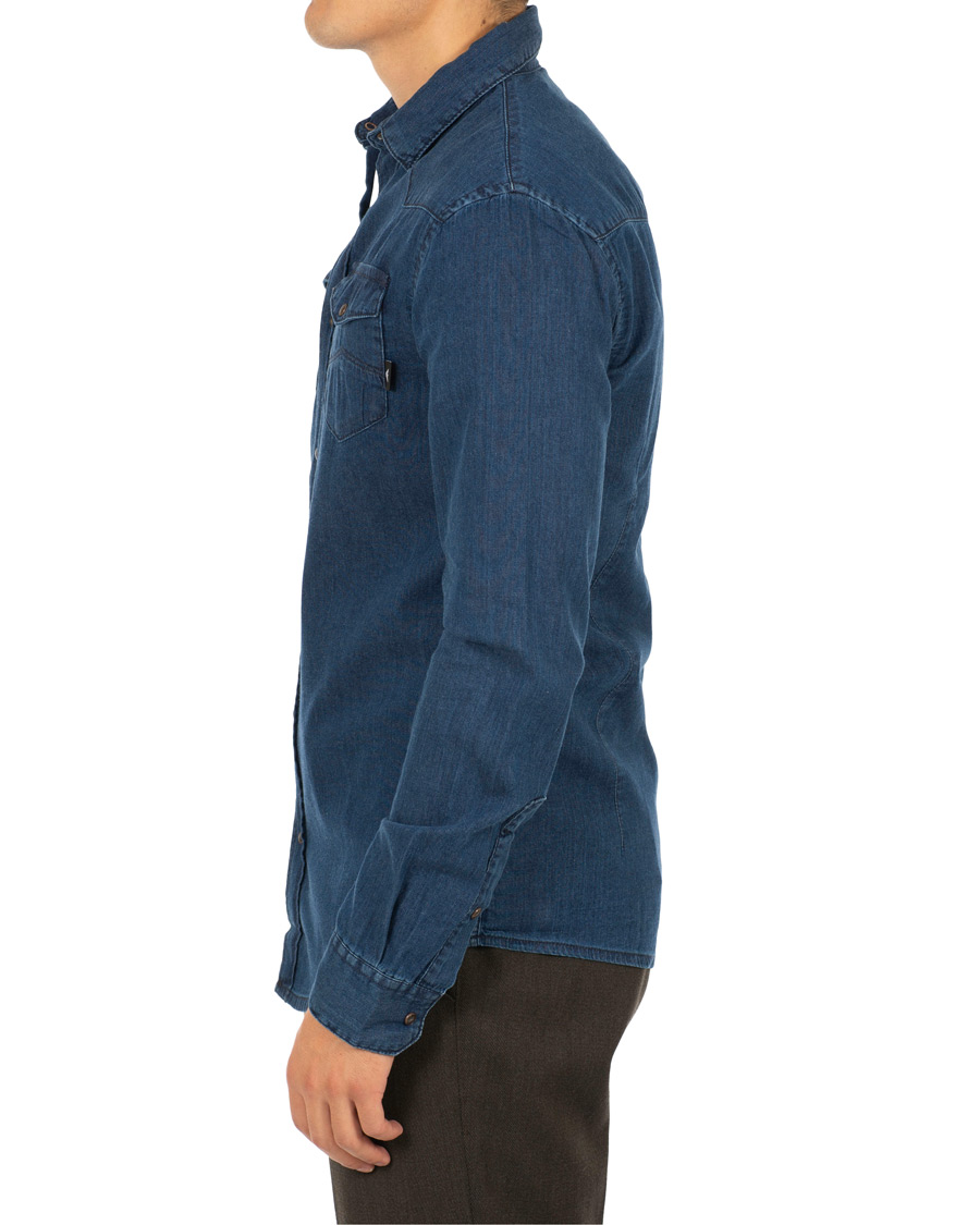 Uomini | Camicie | Emporio Armani | Denim Western Shirt Dark Wash