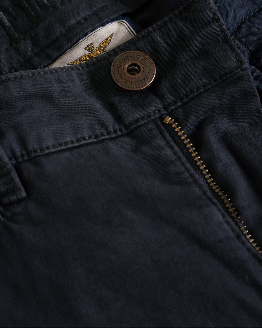 Uomini | Pantaloni | Aeronautica Militare | PA1255 Cargo Trousers Navy