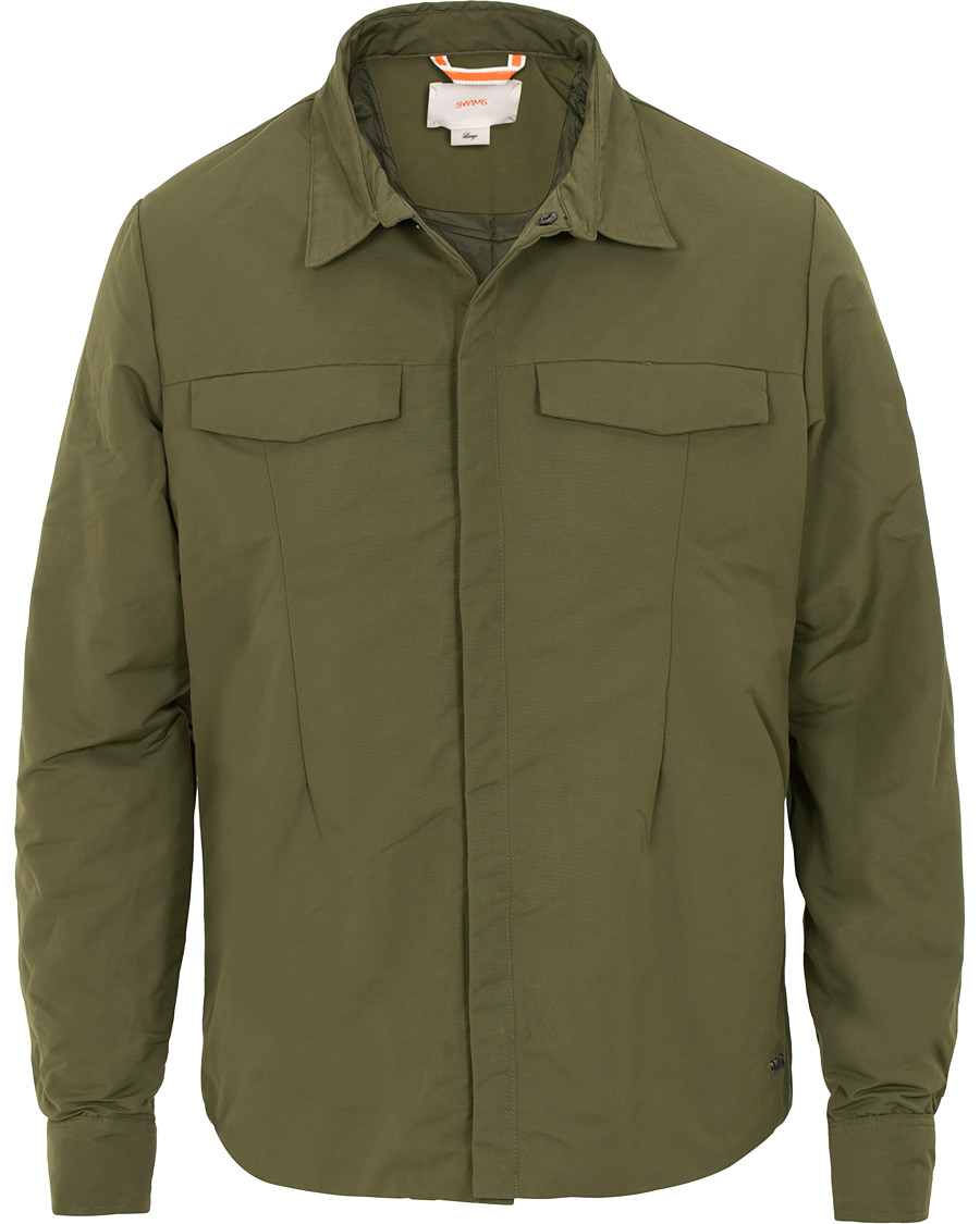 Uomini | Giacche | Swims | Motion Shirt Jacket Forest Green