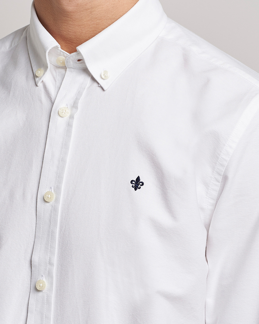 Uomini | Camicie | Morris | Douglas Oxford Shirt White