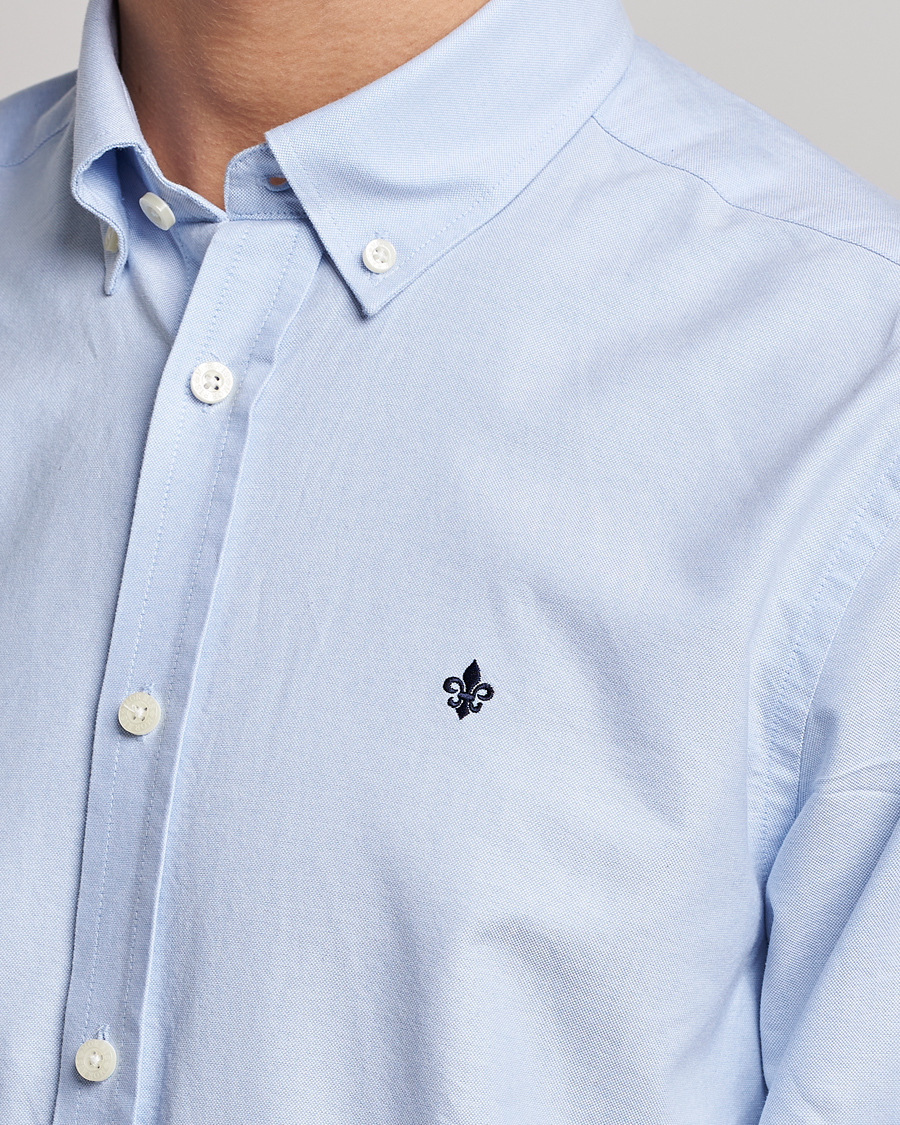 Uomini | Camicie | Morris | Douglas Oxford Shirt Light Blue