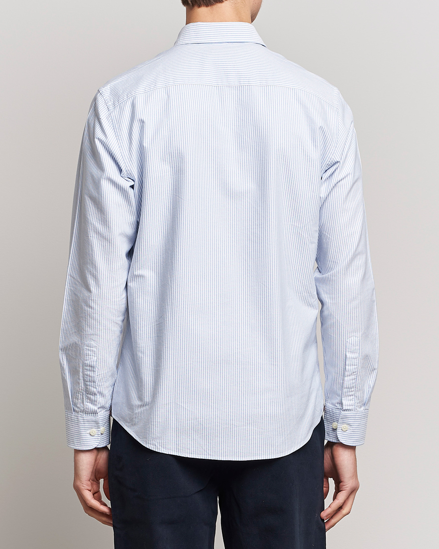 Uomini | Camicie | Morris | Douglas Striped Oxford Light Blue