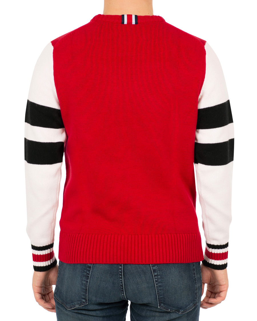 Uomini | Maglieria | Tommy Hilfiger | Lewis Hamilton Varsity Sweater Barbados Cherry