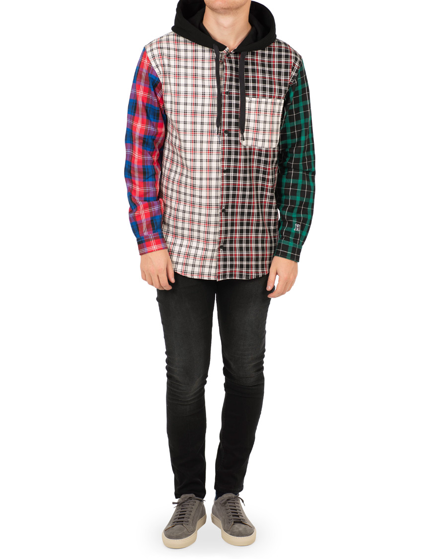 Uomini | Maglieria | Tommy Hilfiger | Lewis Hamilton Plaid Hoodie Shirt Barbados Cherry