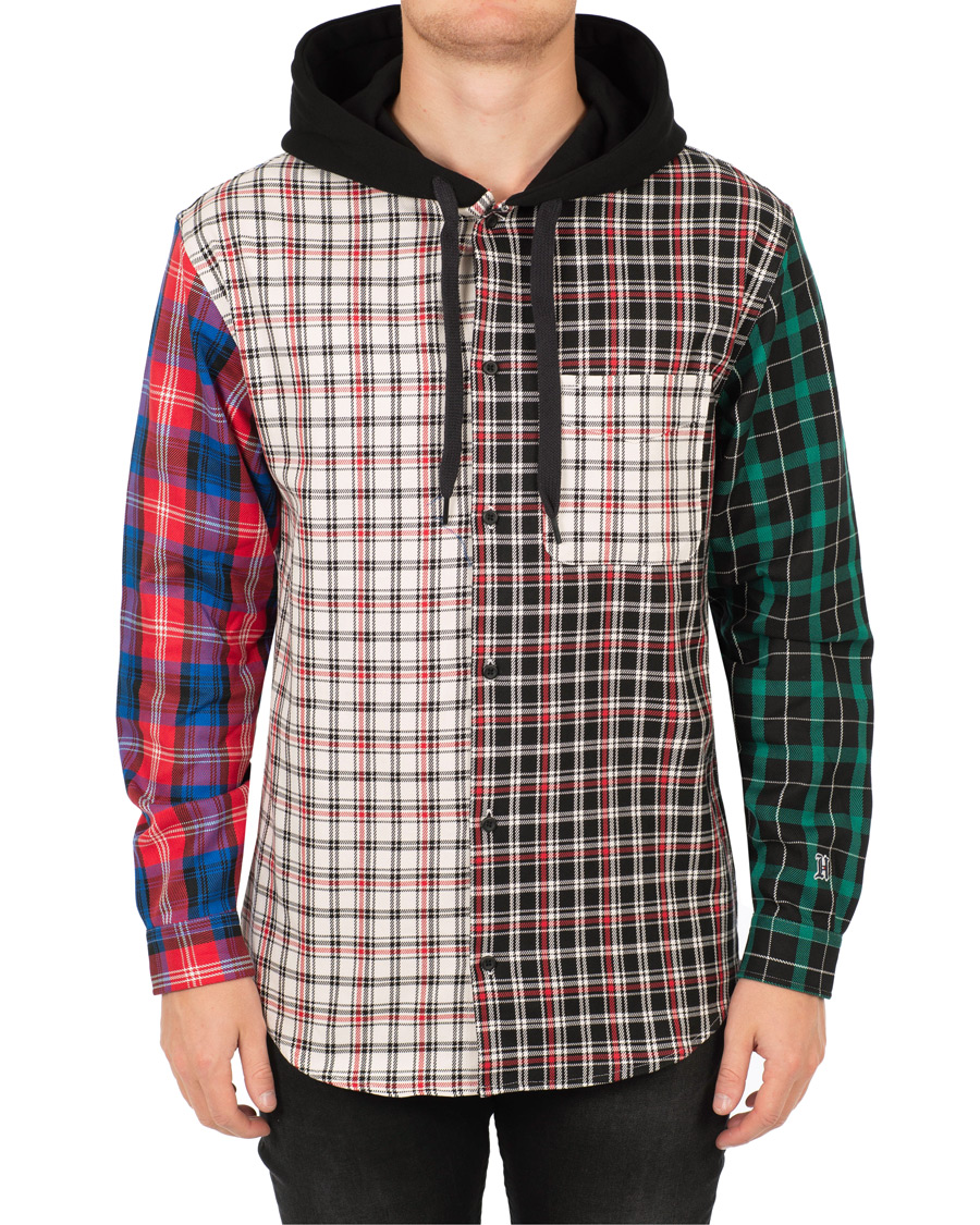 Uomini | Maglieria | Tommy Hilfiger | Lewis Hamilton Plaid Hoodie Shirt Barbados Cherry